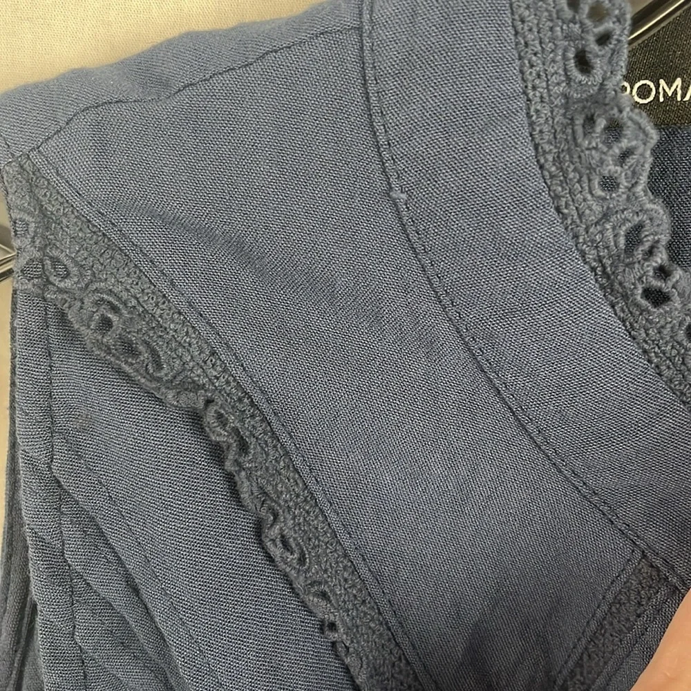 Pomader place blue sleeveless dress Dutton - Picture 3 of 6